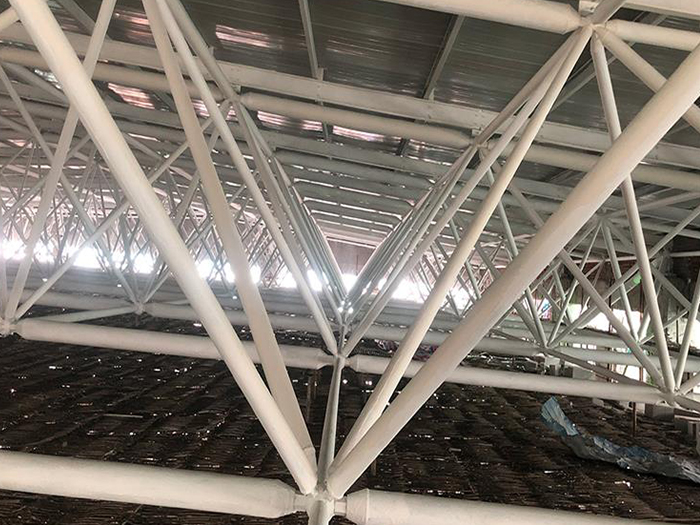 汉中大型螺栓球网架施工厂家